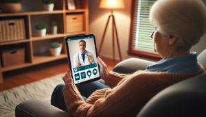 telemedicine and conferences for seniors